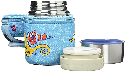 title=Laken KP5-AC Thermos con custodia, 0,5 litri