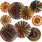 FARMNALL Happy Black History Month Decorations Hanging Swirl Decorations African...