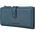 Montana West Women's Wallet Long Bifold Card Holder RFID Blocking with Zipper Coin Pocket