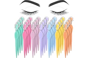 Mudder 28 Pcs Eyebrow Razor Knife Shaver Trimmer Shaver Multipurpose Exfoliating Tool Facial Hair Removal for Women Valentine Gift Giving(Macaron)