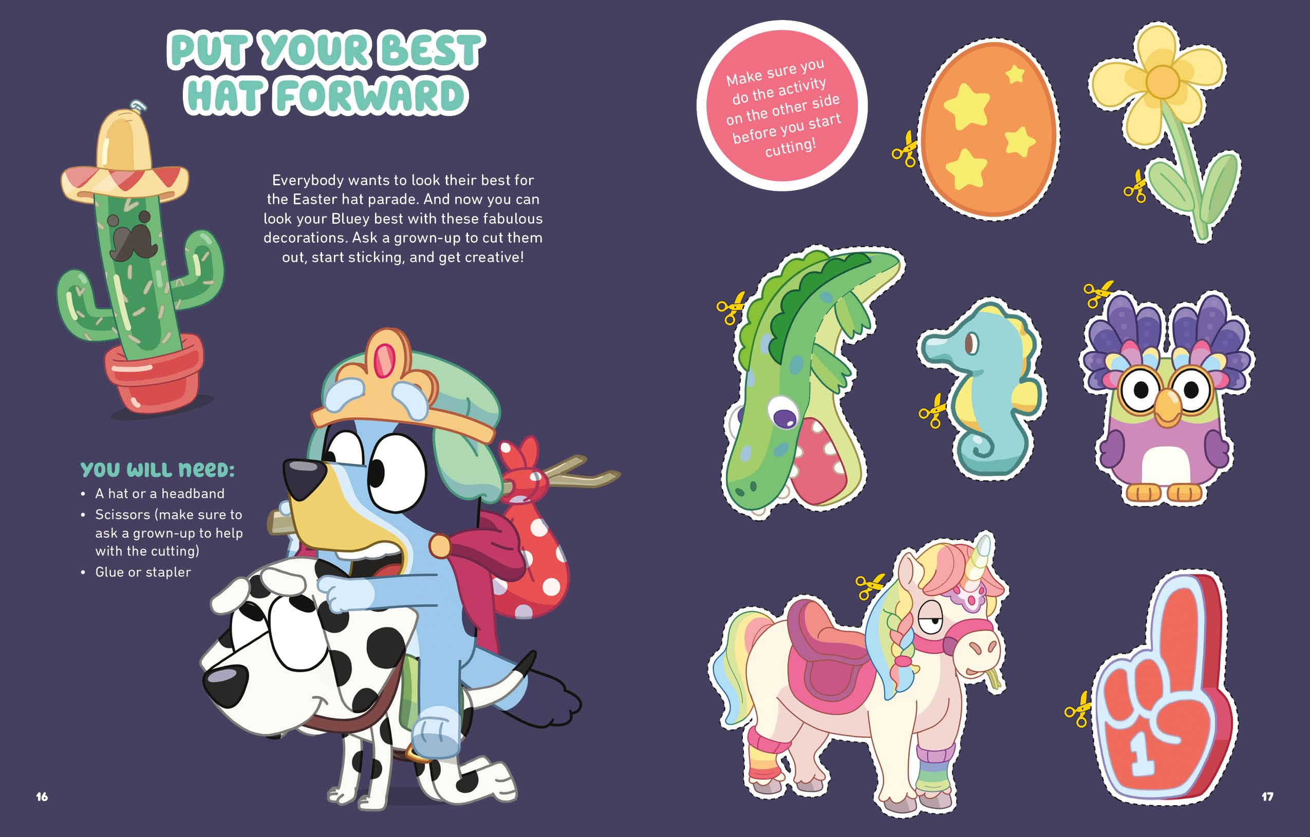 Bluey: Easter Fun!: A Craft Book Bluey: Easter Fun!: A Craft Book Paperback