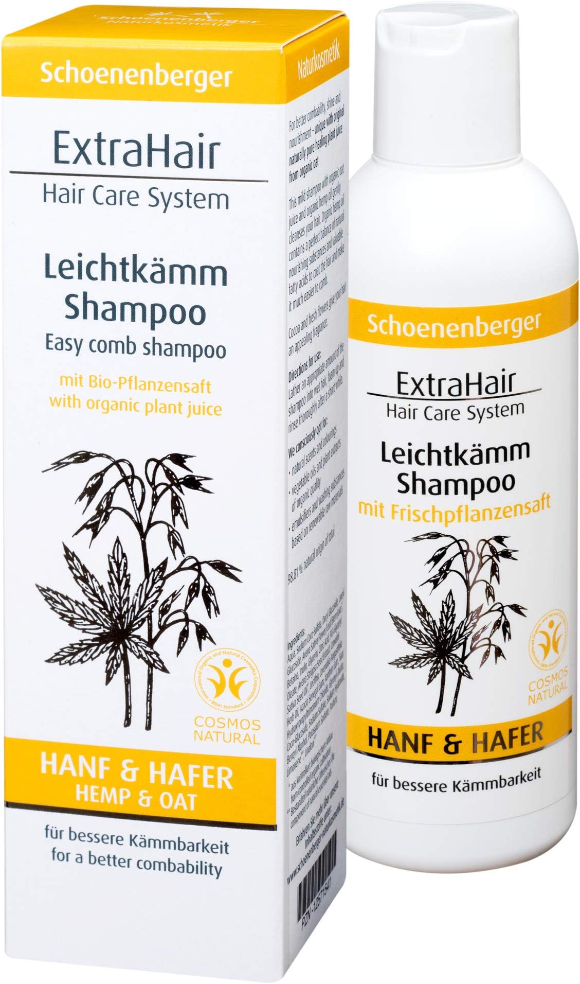 Schoenenberger Naturkosmetik Light Comb Shampoo 200 ml