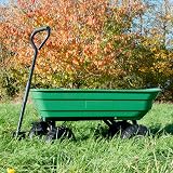 KOMODO Garden Dump Trolley Heavy Duty Tip Truck All-Terrain Wheelbarrow view 3