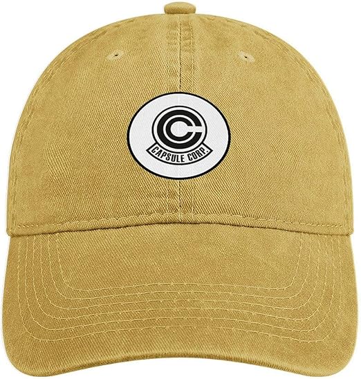 Capsule Corp Corporation Logo Cowboy Baseball Caps for Mens Women