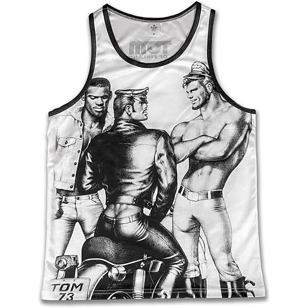 T-shirt Tom Of Finland X Nicopanda - Modèle NYC Boy, Blanc, Neuf Avec étiquettes