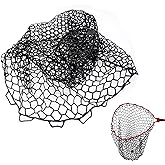 Rubber Fishing Net Replacement Hook Resist Net for Fly Fish Landing Net