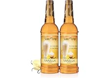 Jordan's Skinny Syrups Sugar Free Coffee Syrup, Vanilla Flavor Drink Mix, Zero Calorie Flavoring for Chai Latte, Protein Shak