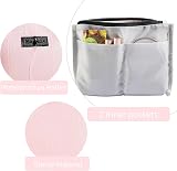 Maange Small Cosmetic Bag 2 Pcs Travel Makeup Pouch Waterproof PU Leather Pink view 5