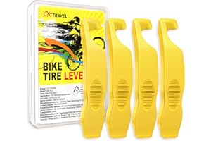 cyctravel Bike Tire Levers, Ultra Strong Tire Levers Don't Hurt The Tire, Non-Slip and Save Effort, Tire Spoons for Mountain Bike and Road Bike, Easy Bike Tire Removal Tool.