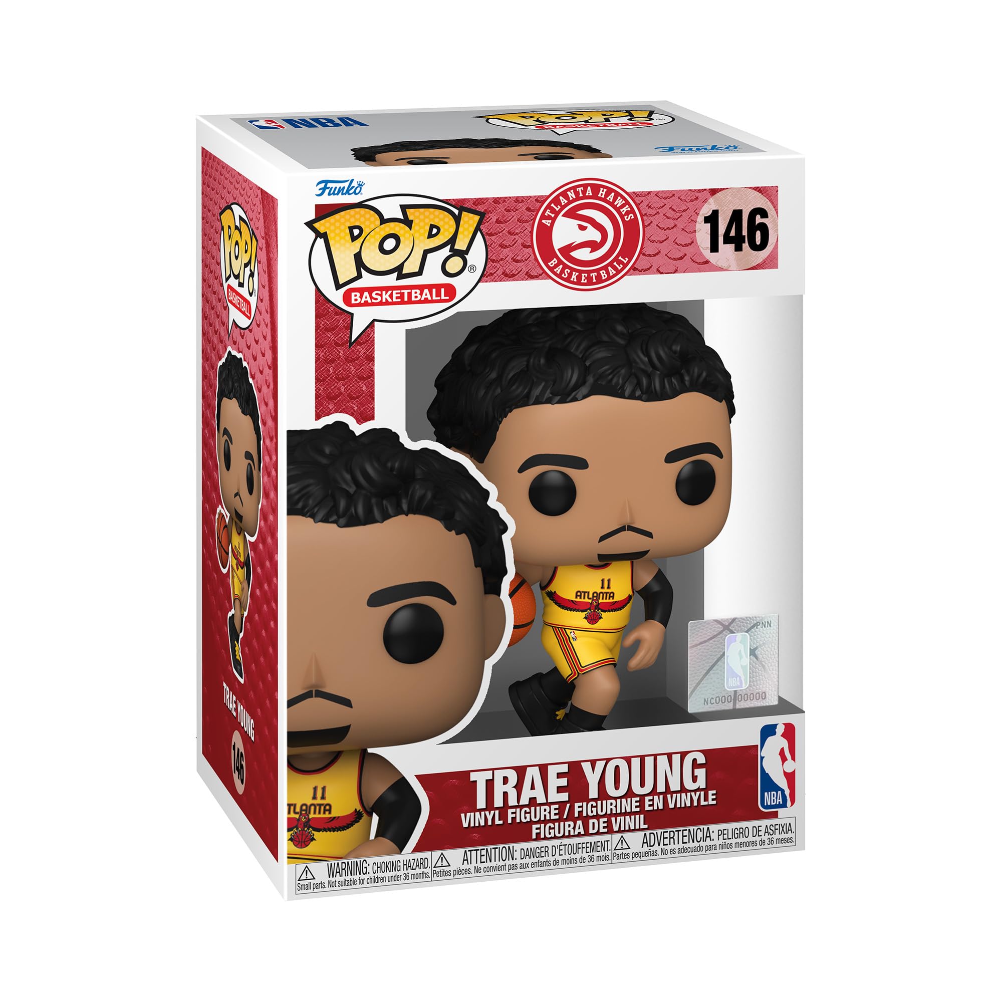 Funko POP! NBA: Hawks - Trae Young - (CE'21) - Collectable Vinyl Figure - Gift Idea - Official Merchandise - Toys for Kids & Adults - Sports Fans - Model Figure for Collectors and Display