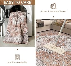 befbee 4x6 Rugs for Living Room Bedroom,Non-Slip