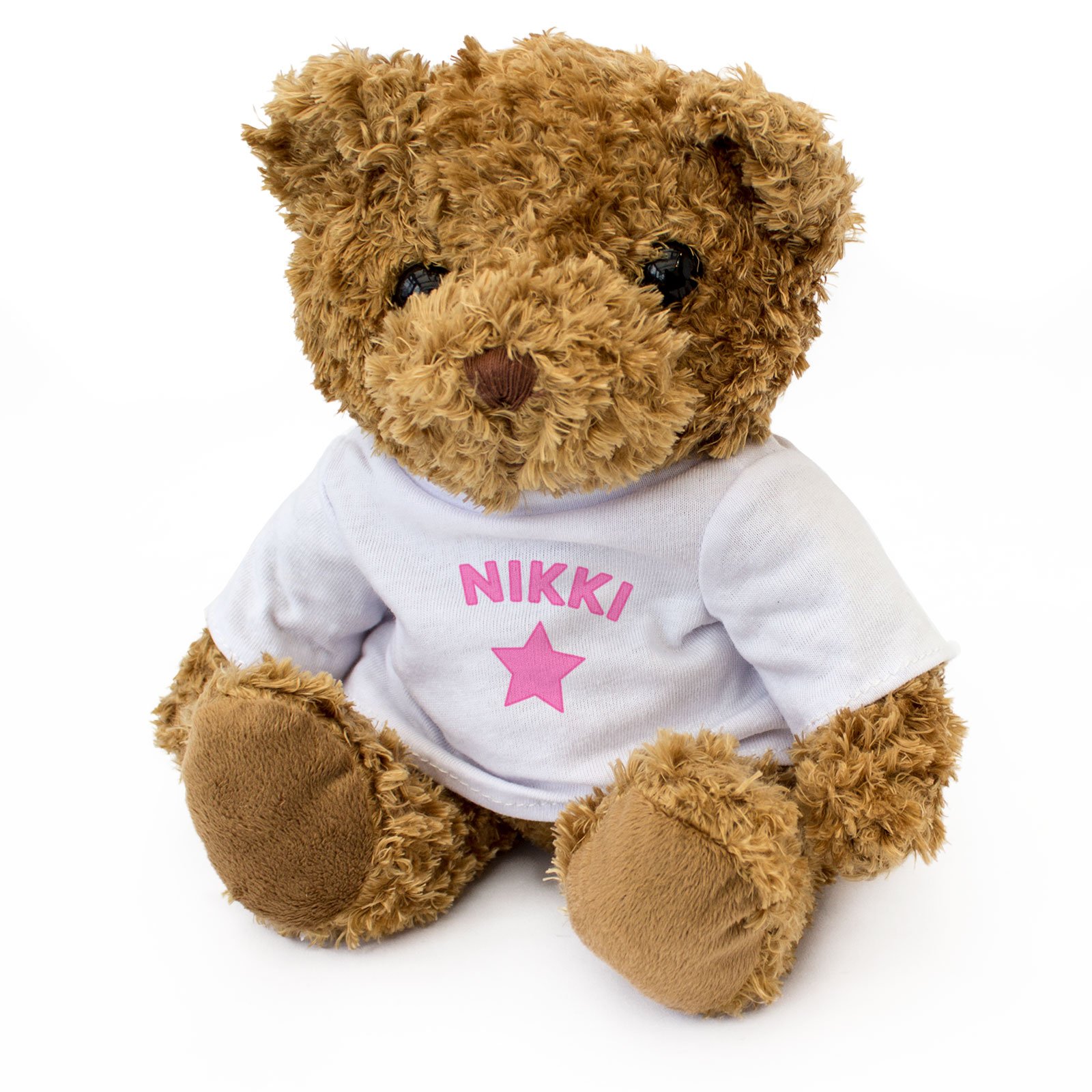 NEW - NIKKI Teddy Bear - Cute Soft Cuddly - Gift Present Xmas Birthday