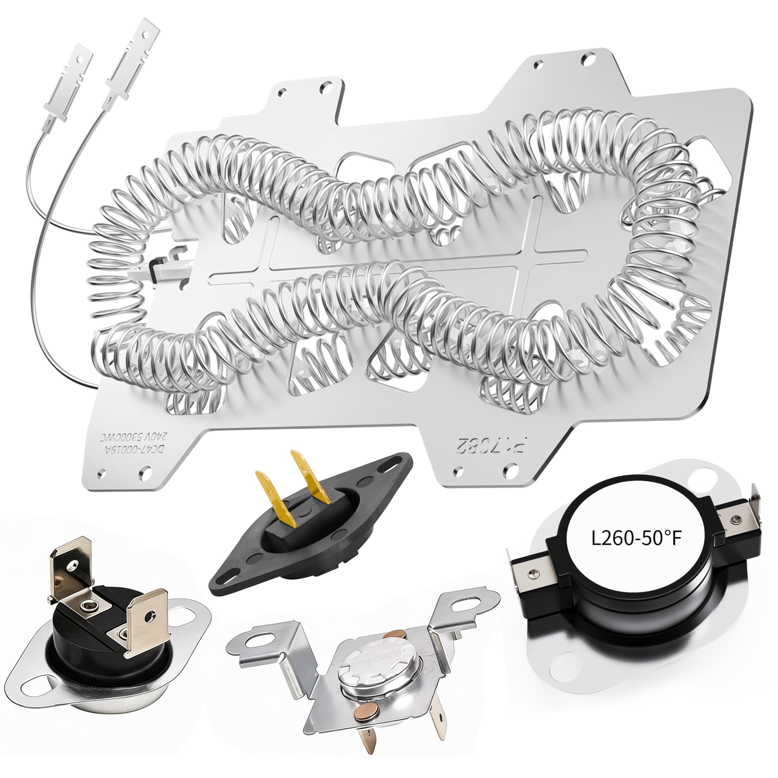 Photo 1 of ?Upgraded?DC47-00019A Dryer Heating Element for Samsung DVE50R5200W/A3 DV45H7000EW/A2 DV40J3000EW/A2 DVE50M7450W/A3 DV42H5000EW/A3 DV42H5200EW/A3 DVE50R5400V/A3 DV48H7400EW/A2 DV42H5200EP/A3