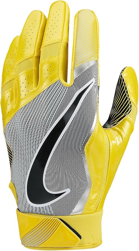yellow receiver gloves