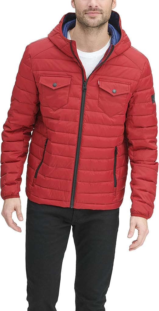 levi's quilted puffer jacket