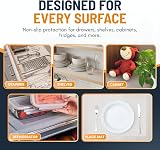 Linda's Essentials Kitchen Drawer Liner 44.5x500 cm Clear EVA Non-Slip view 6