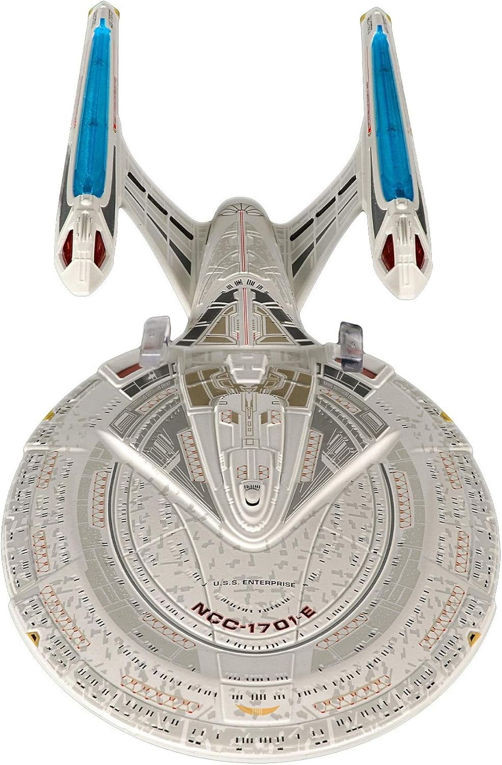 Star Trek The Official Starships Collection | U.S.S. Enterprise NCC-1701-E 10.5-inch XL Edition Model Ship Box by Eaglemoss Hero Collector: Toys & Games