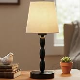 CASTLELIFE Rechargeable Cordless Table Lamp, 5000mAh Battery Powered Touch Desk Lamp, 3-Level &amp; Stepless Dimmable Night Light, Portable Bedside Lamp for Bedroom, Outdoor, Bulb Included, Black