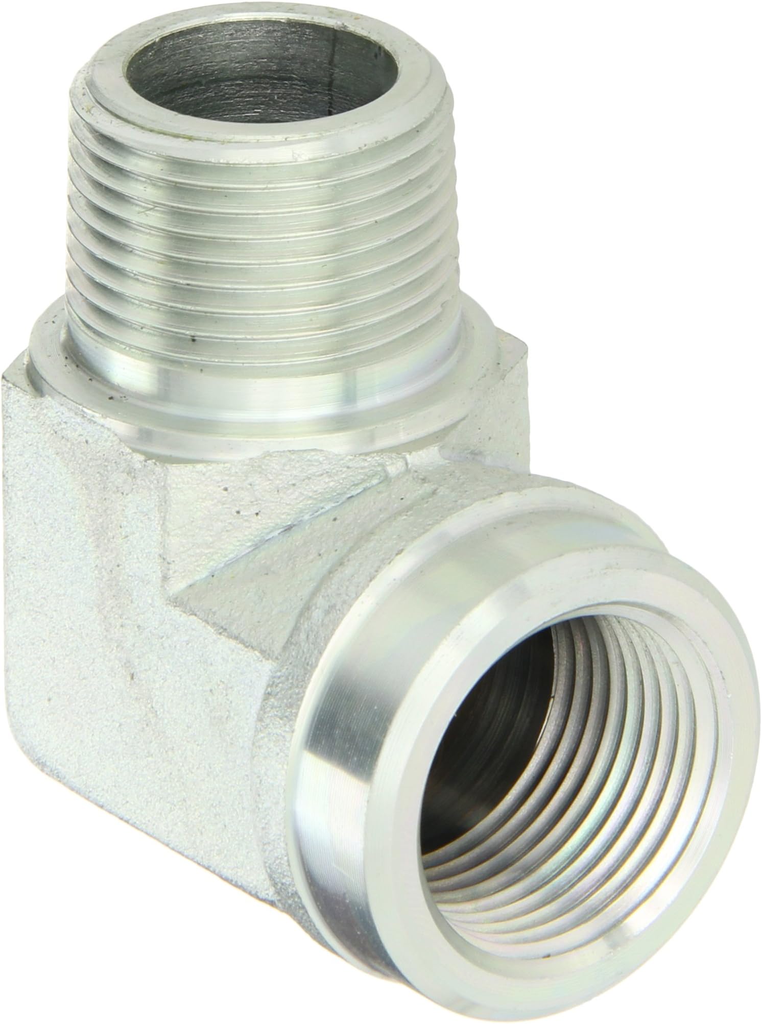 Eaton Aeroquip 2089-12-12S Steel Pipe Fitting, 90 Degree Elbow, 3/4" NPT Male x 3/4" NPT Female