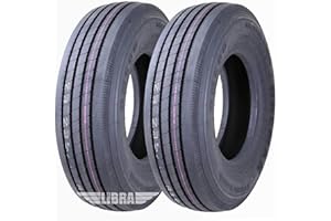 LIBRA TRAILER PARTS Set 2 All Steel ST235/80R16 RV Trailer Tire 14 PR Load Range G