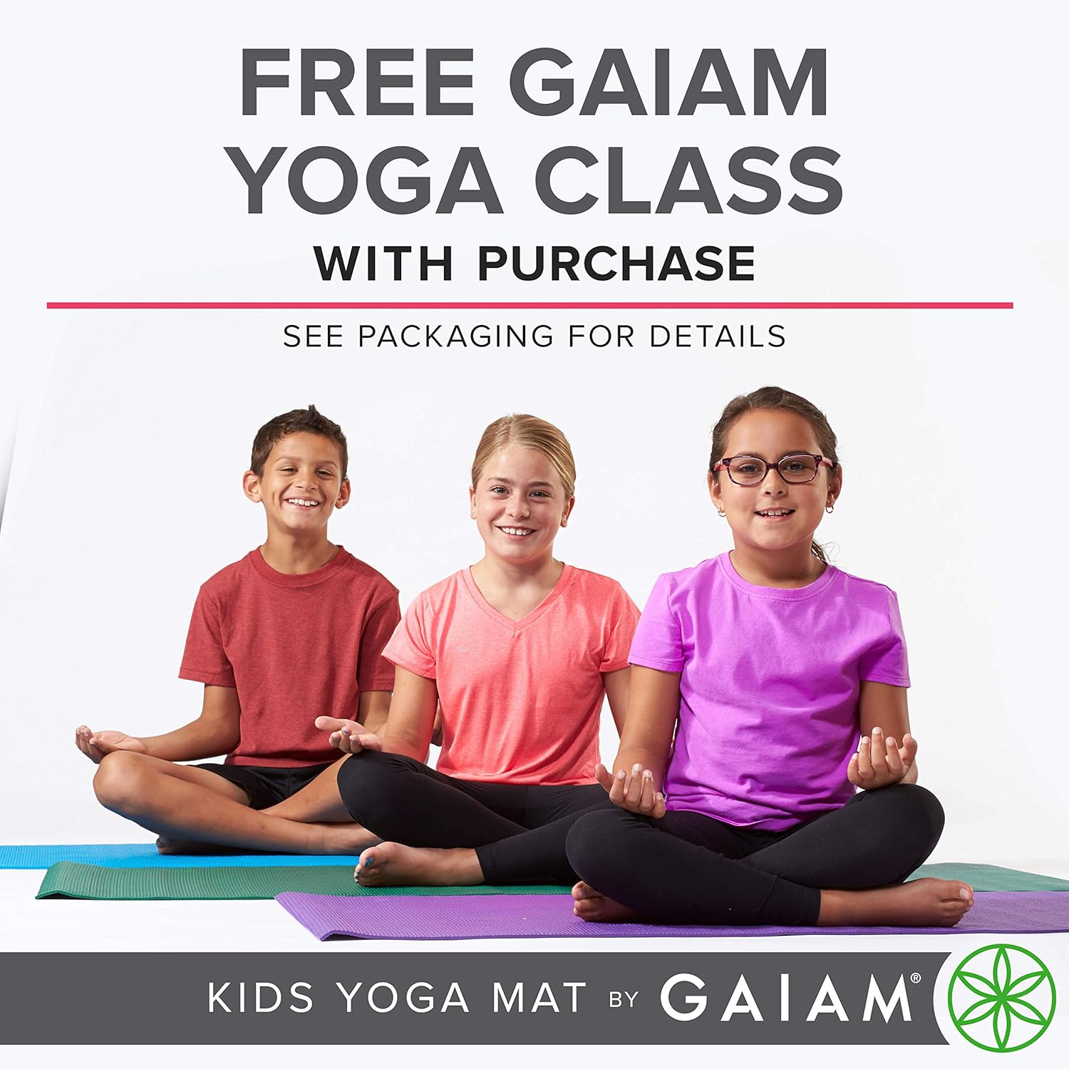 Gaiam Kids Yoga Mat Exercise Mat, Yoga for Kids with Fun Prints - Playtime for Babies, Active & Calm Toddlers and Young Children, Owl, 3mm : Sports & Outdoors