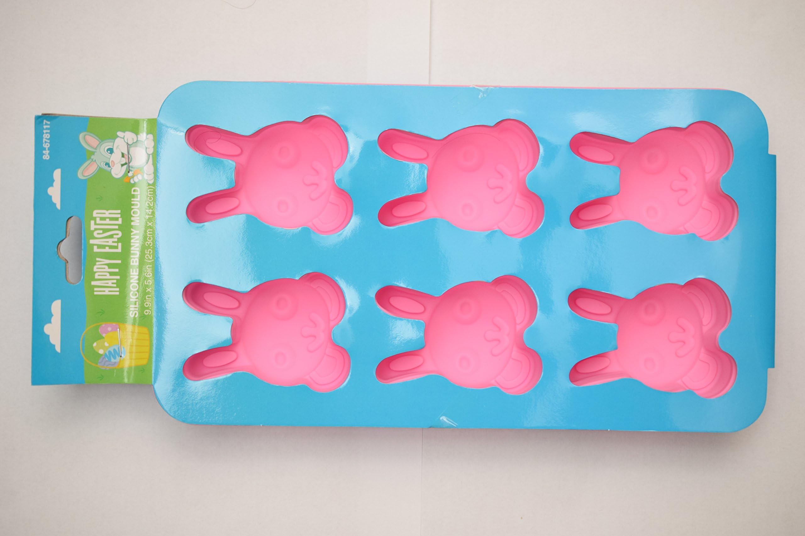 Silicone Easter Bunny Mold Best Gift for Holiday New Design Chocolate Mold Pink Color