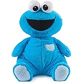 GUND Sesame Street Official Oh So Snuggly Cookie Monster Plush, Plush Muppet, Sensory Toy, Stuffed Animals for Babies and Infants, Red, 12.5”