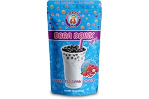 LYCHEE Boba/Bubble Tea Drink Mix Powder By Buddha Bubbles Boba (10 Ounce / 283 Grams)