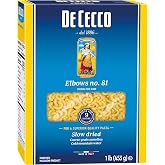 De Cecco Semolina Pasta, Elbows No.81, 1 Pound
