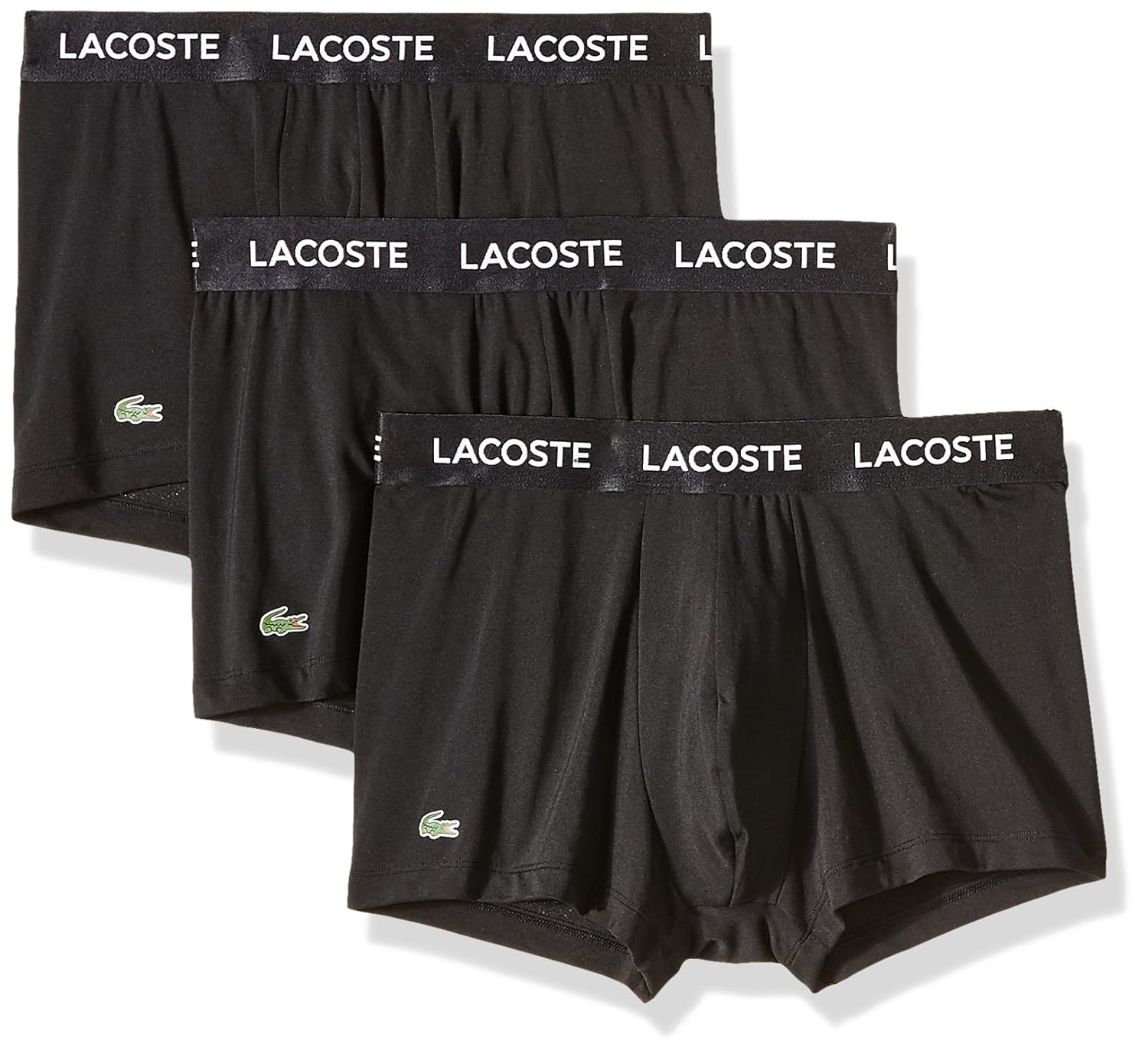 Lacoste Mens Microfiber Trunk Underwear Multipack Underwear Men