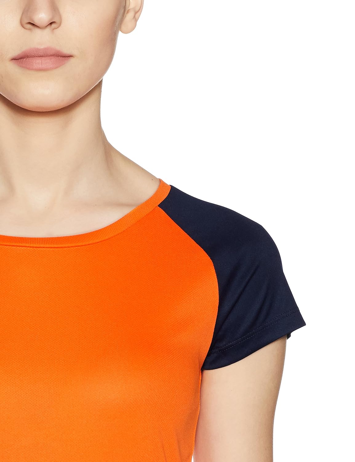 symbol amazon brand women's raglan round neck t-shirt
