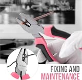 Hi-Spec Pink Small Tool Kit 24pc Home DIY Women Gift Compact Case view 4
