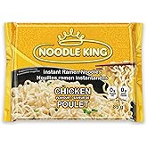 Noodle King Ramen Chicken Flavour Instant Noodles, Vegetarian, 24x 85g