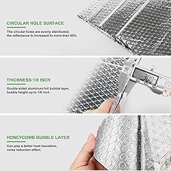 AGHITG Reflective Insulation Roll,24"x 50Ft Attic