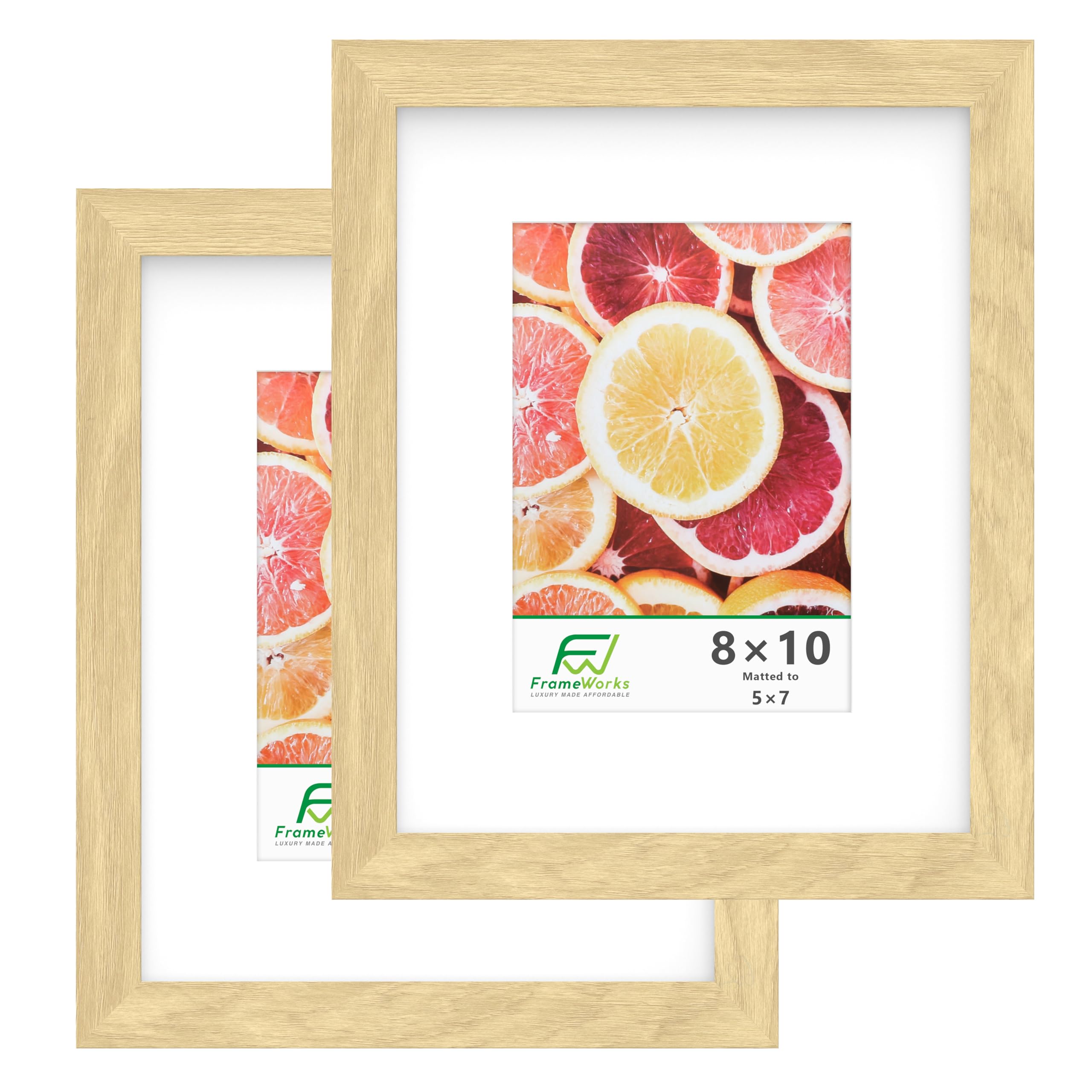 FrameWorks 2-Pack, 8x10 Matted to 5x7 Picture