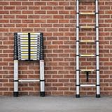 Neo Extendable Portable Foldable Telescopic Ladder EN131 4.6M Steel view 3