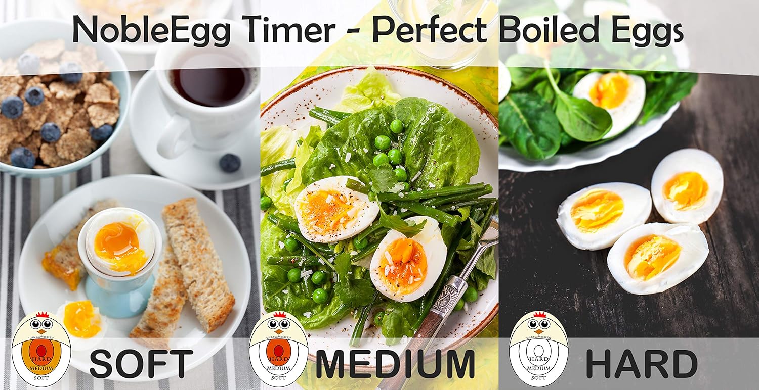 NobleEgg temporizador para huevos: Amazon.es: Hogar