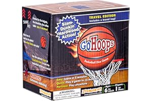 Zobmondo!! GoHoops Basketball Dice Game | for Basketball Fans, Families and Kids | Play at Home or for Travel