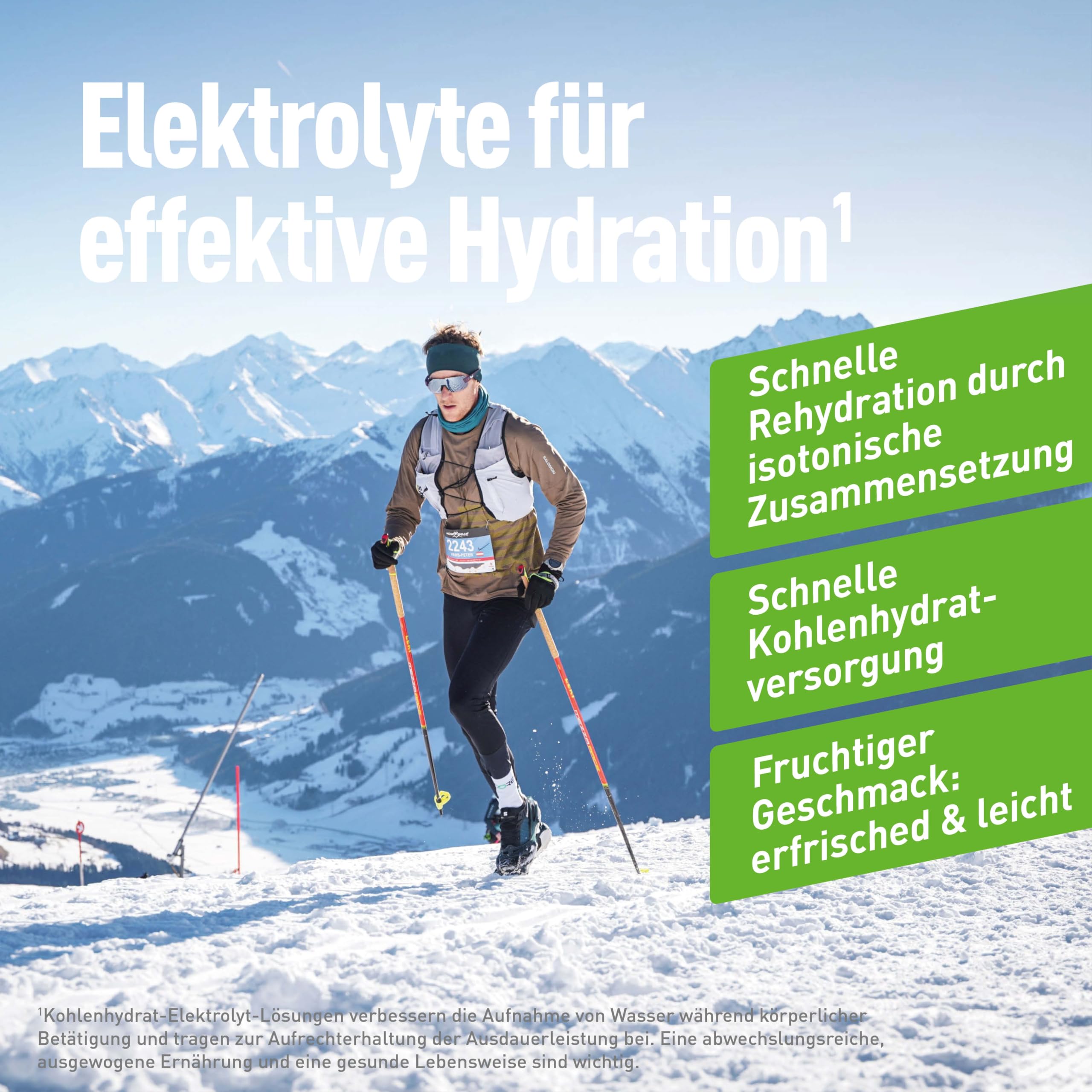 Dextro Energy Iso Drink Elektrolyte Sport Getränkepulver, Lemon, Mit Natrium, Magnesium, Kalium, Chlorid, für schnelle Energieversorgung, 440g, 11 Portionen 2
