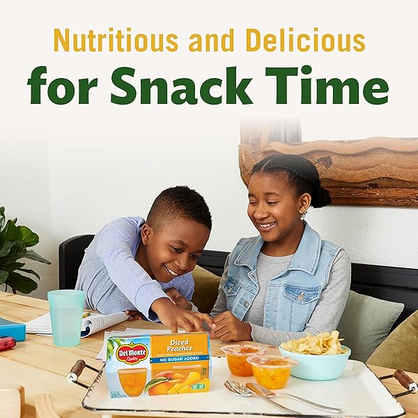 DEL MONTE, FRUIT CUP SNACKS, DICED PEACHES CHERRY MIXED FRUIT MIXED FRUIT, FAMILY PACK, 12 COUNT