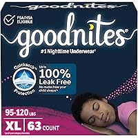 おむつ用品 goodnites XXL 54kg-75kg Goodnites Boys' Nighttime Underwear - Size XXL - 54ct : Target