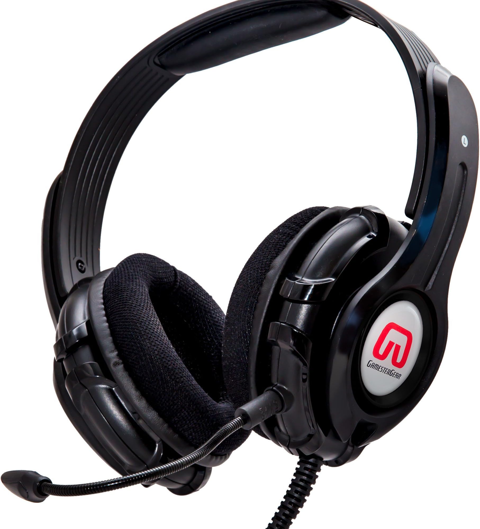 GamesterGear USB Gaming Headset with Microphone, Stereo Headphones for PC built-in Bass Quake, OG-AUD63090