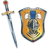 Liontouch - Mystery Knight Foam Sword & Shield for Kids - Age 3-8 Years | Medieval Play Set in Durable & Safe Foam for Kid’s Pretend Play | Safe Weapons & Battle Accessories for Dress Up & Costumes