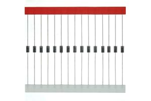 BOJACK 1N5817 Schottky Diode 1 A 20 V DO-41 Axial 5817 1 amp 20 volt Electronic Silicon Diodes (Pack of 125)