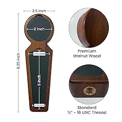 Beer Tap Handle Set of 2 - Magnetic Chalkboard Beer