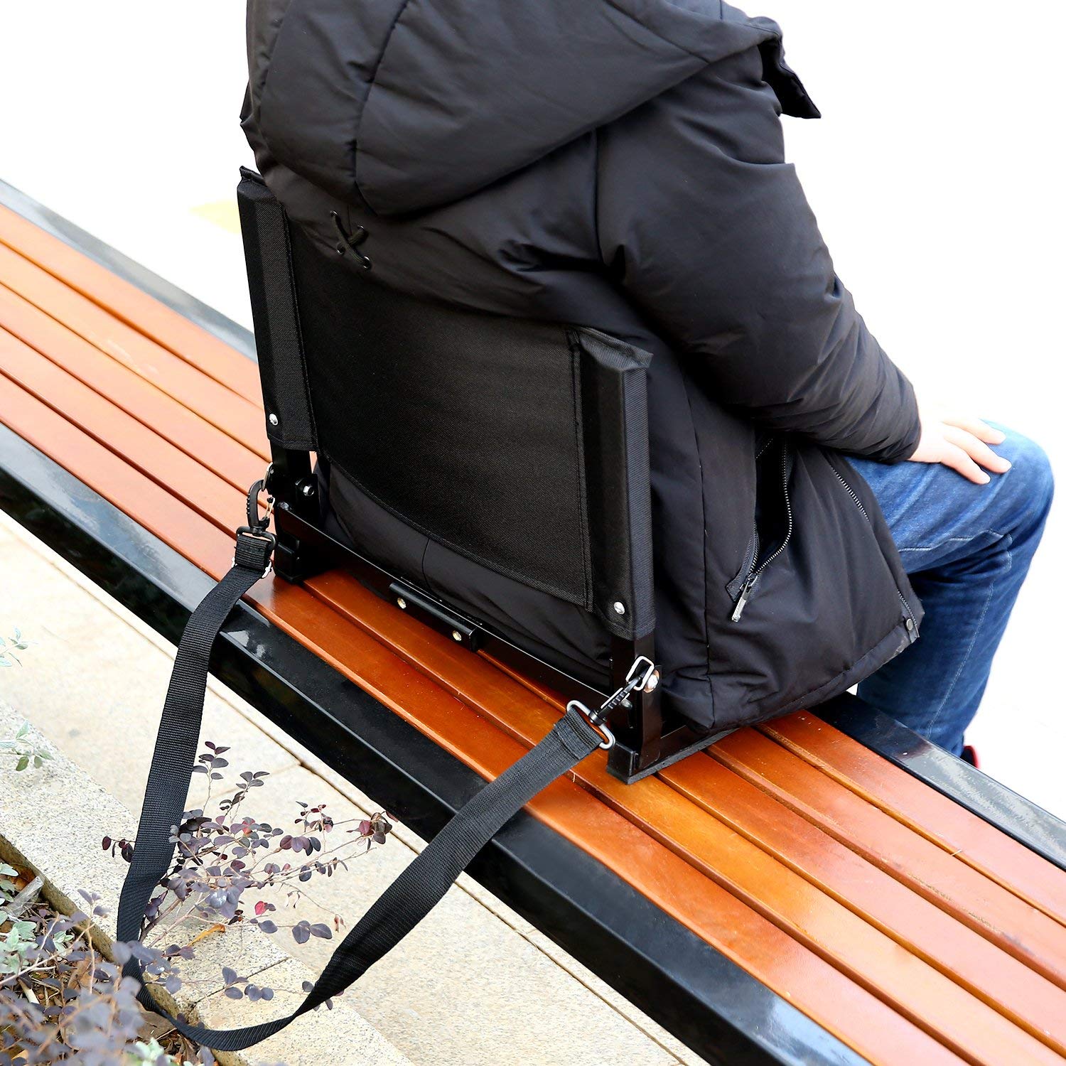 Bonus Shoulder Straps Renewed Folding Portable Ohuhu Stadium Seats Bleacher Seat Chairs With Backs And Cushion Seat Cushions Boating Sailing Fcteutonia05 De