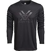 Vortex Men's Core Logo Performance Grid Long Sleeve Shirts