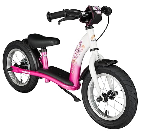 BIKESTAR Kinder Laufrad Lauflernrad Kinderrad für Mädchen ab 3-4 Jahre ? 12 Zoll Classic Kinderlaufrad ?
