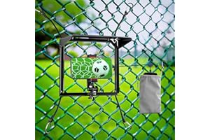 CAMWAY Adjustable Phone Fence Mount with Sunshade - Outside Universal Holder for Smartphone, GoPro, Mevo Start,Action Cameras