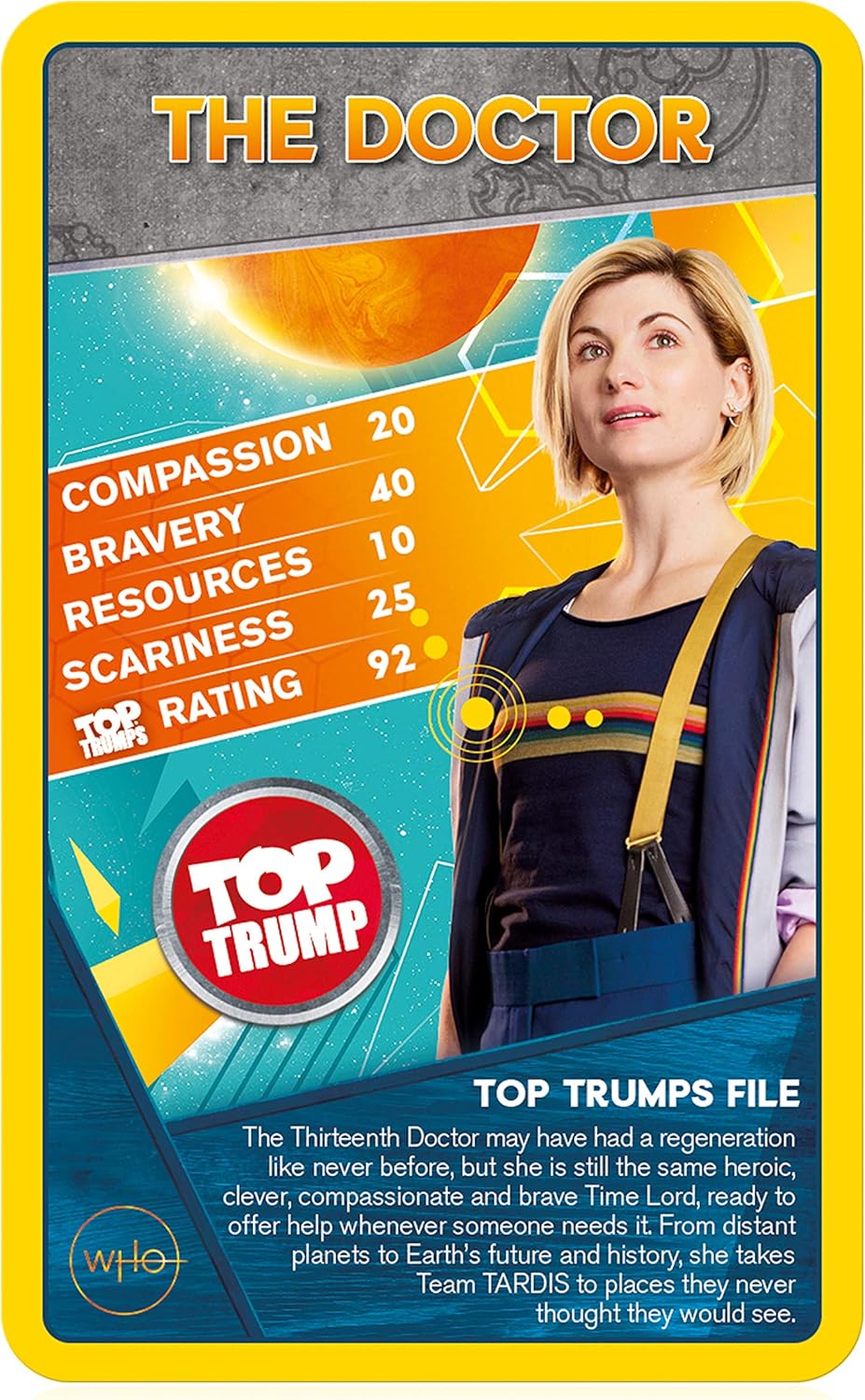 Top Trumps Doctor Who Card Game, Yellow, Compact - Image 4